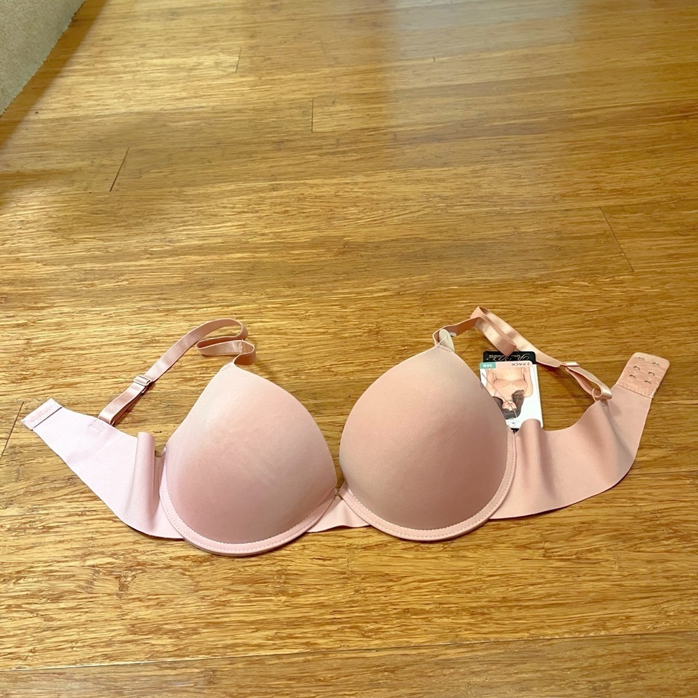 NWT! Prima Valentina T-Shirt Everyday Pale Pink Bra. Women's 36B